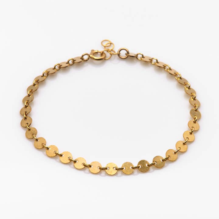 Bracciale Disco Chain per la vendita all'ingrosso da parte di Nashelle Jewelry