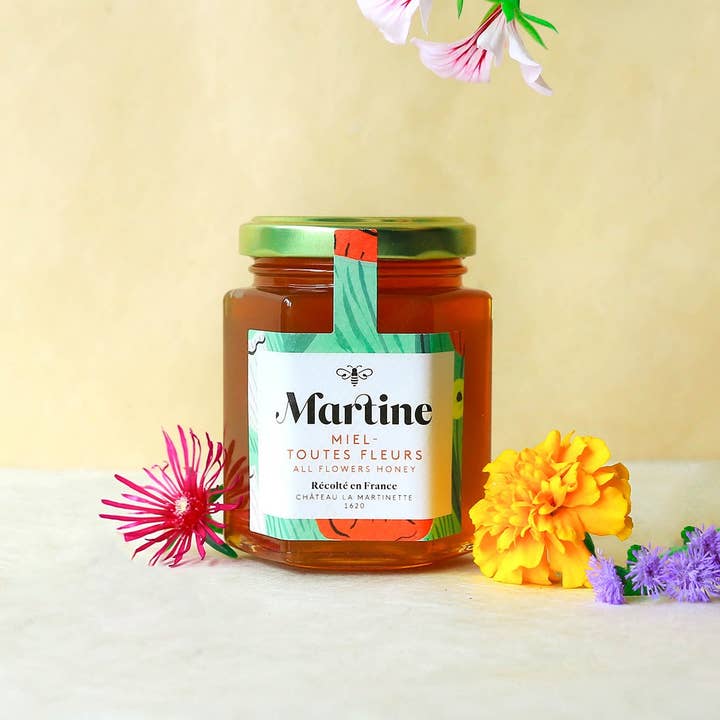 MIEL MARTINE - Wholesale Honey - All Flowers Honey from Provence 250g