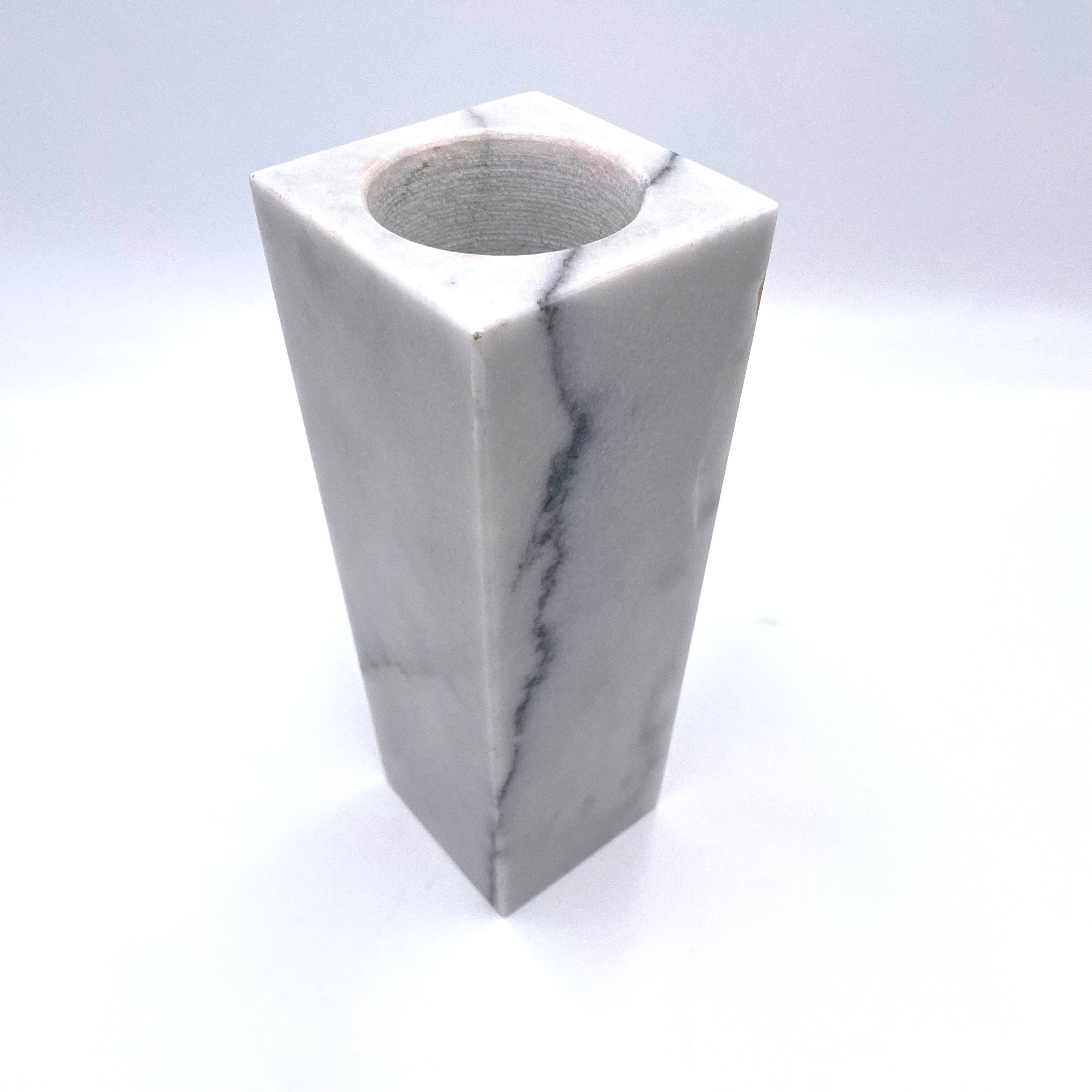 Page Imports - Wholesale Vase - 8" Square Vase in Marble and Onyx19