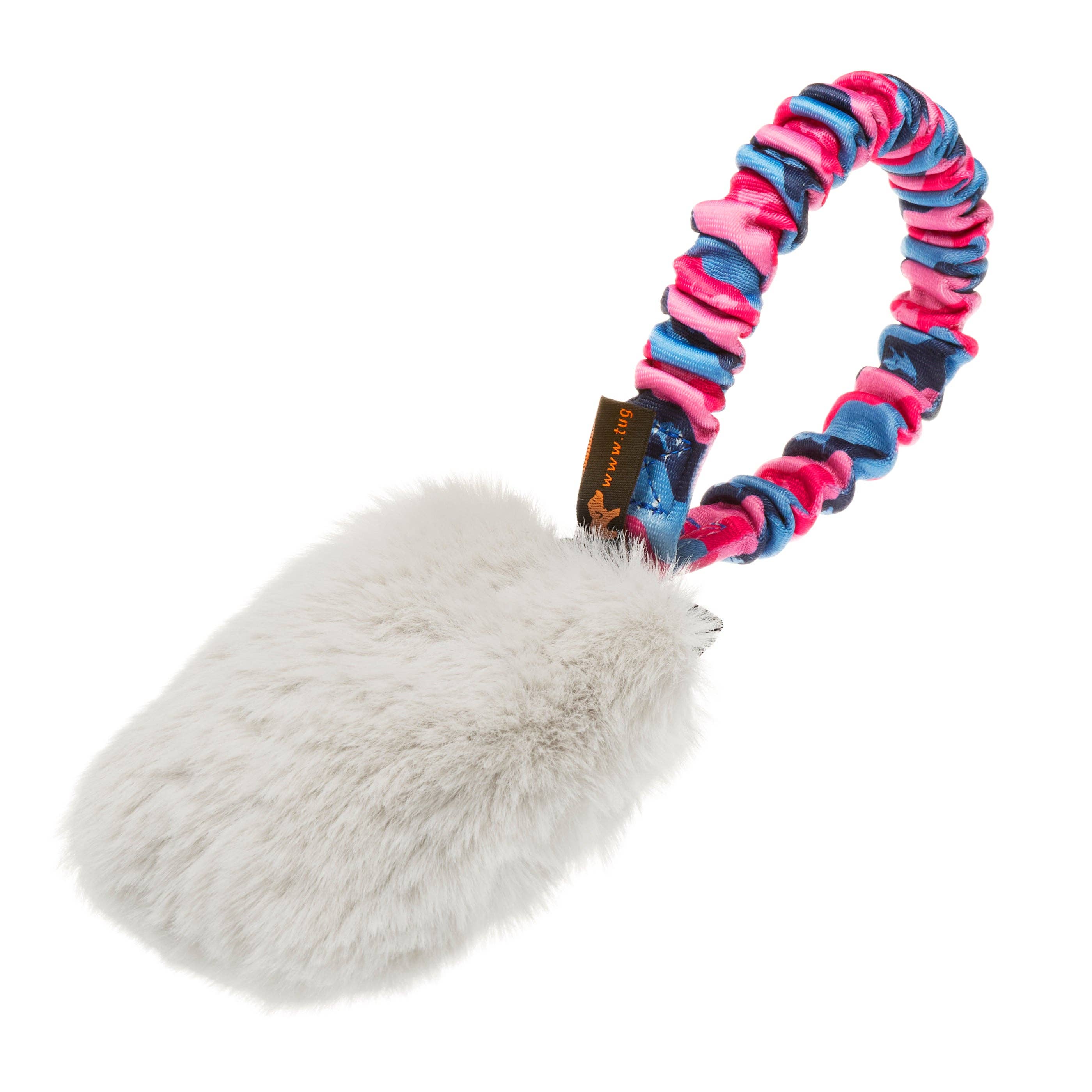Tug-E-Nuff - Wholesale Pet Squeaky Toy - Dog - Faux Fur Pocket Bungee Squeaker | Squeaky Toys | Tug-E-Nuff2