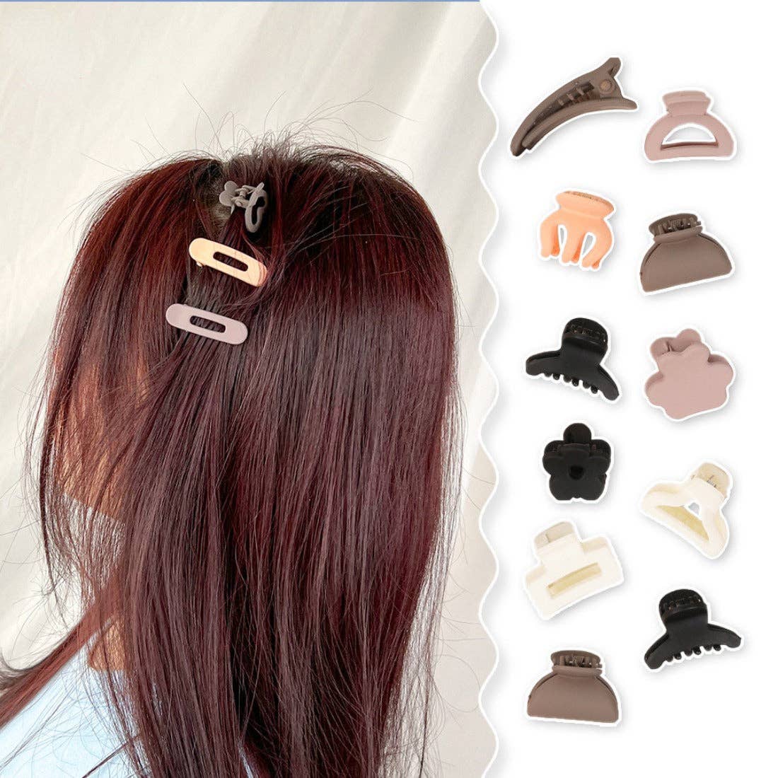 WEST AUSSIE SUPPLIES - Venta al por mayor Horquilla para el pelo - Mujer - Beau - Set de cajas con clips pequeños para el cabello2