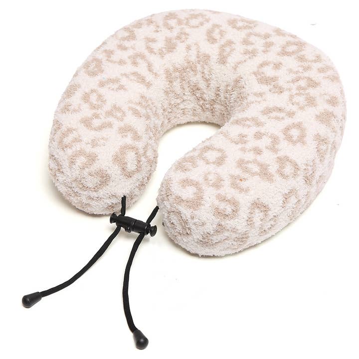 Fashion City - Wholesale Travel Pillow - Soft Leopard Print Travel Neck Pillow1