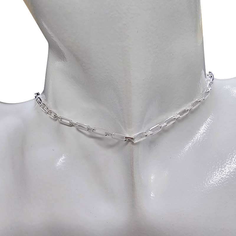 Amberman – wholesale Kedjehalsband – Italiensk kedja i sterlingsilver 16''1