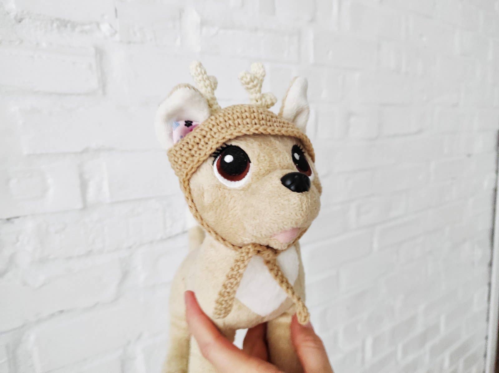 FairyBabyGifts – Engroshandel Kæledyrskostume – Kat – Kat hat med hjorte horn jul kat kostume Catlover gave4