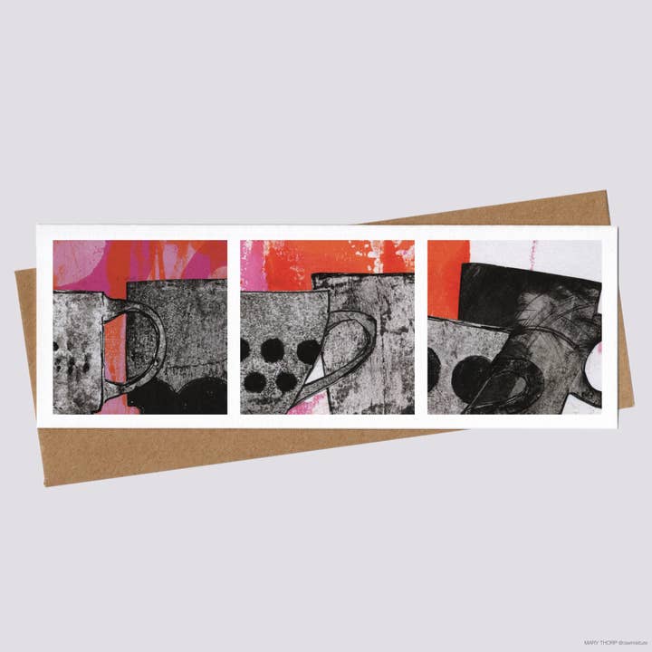 TRIPLE ESPRESSO 2 individual card for wholesale by Raw Mixture