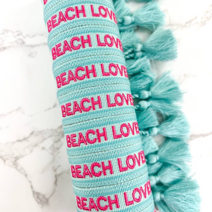 Beach Lover broderat armband för wholesale av Savvy Bling