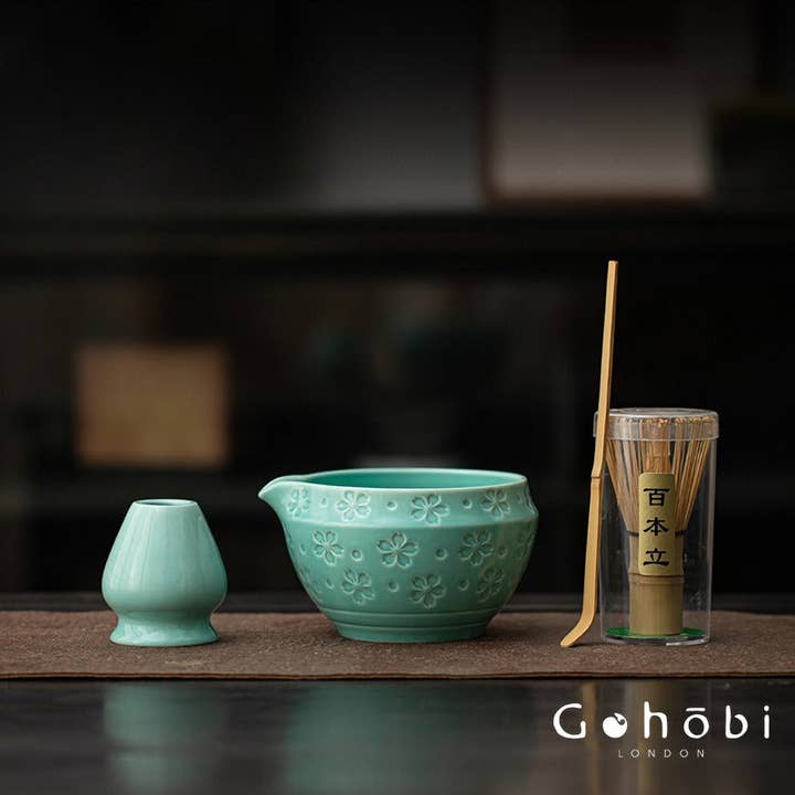 Gohobi Ceramic Matcha Set 112 for wholesale by Gohobi (We cover U.S. import duties)