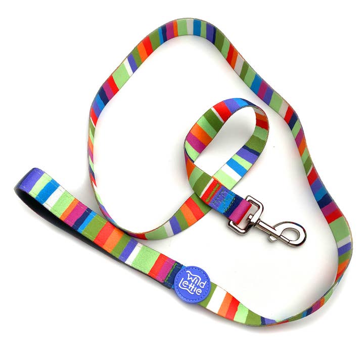 Summer Stripes Leash for wholesale by Wild Lettie