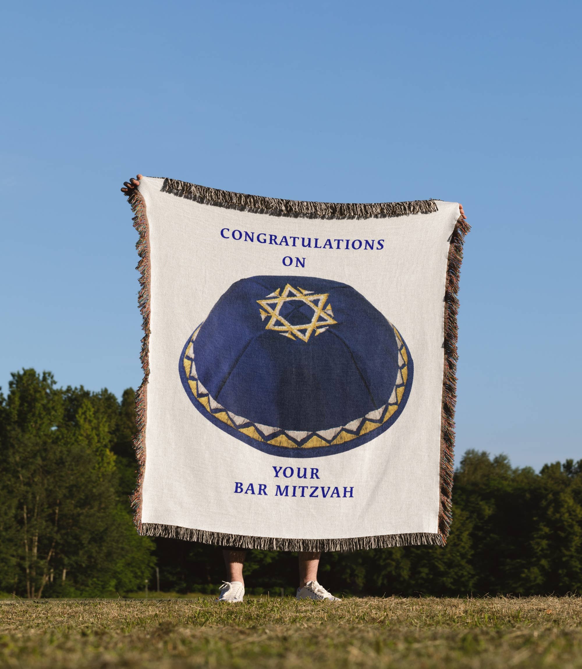 3dRose - Wholesale Throw Blanket - 3dRose, Bar Mitzvah Boy, Blanket1