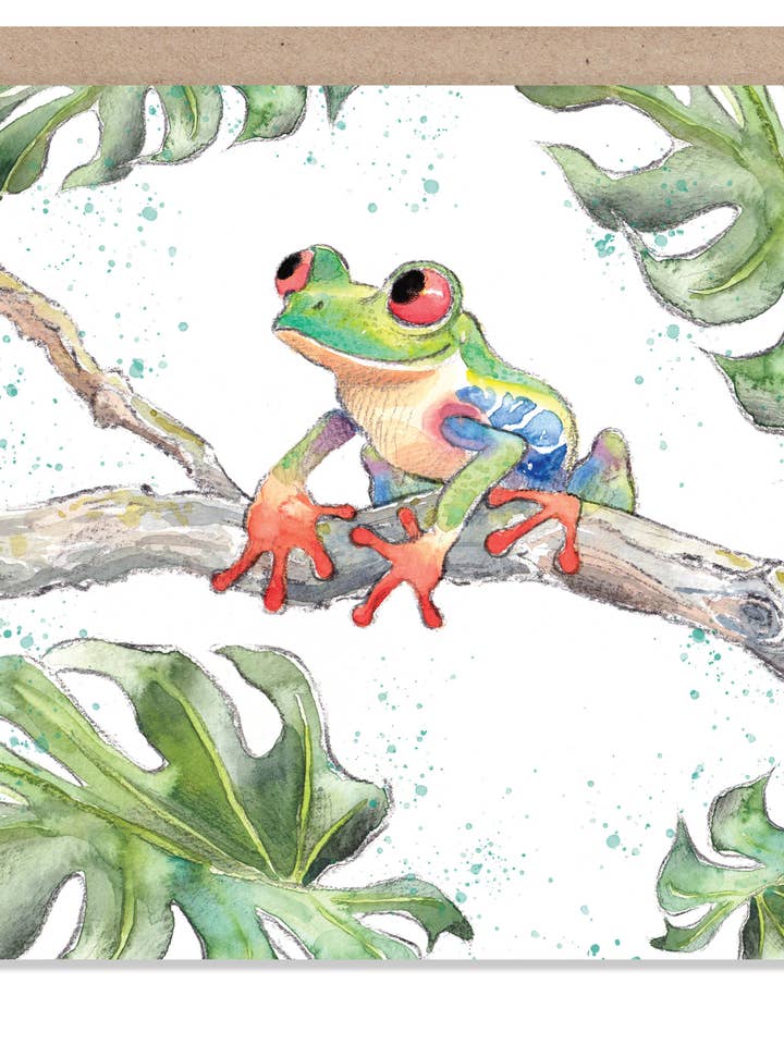 Carte vierge - Rainette - WWE038 pour la vente par Paper Shed Design Ltd