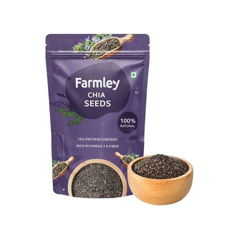 India shopping - Wholesale Plant Seeds - Farmley Premium Chia Seeds - 200 gms