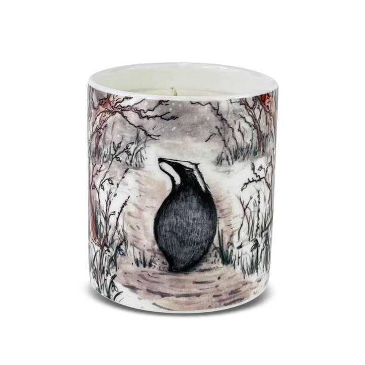 Heaven Scent Incense Ltd - Wholesale Jar/Filled Candle - Bone China Pot Candles - Wildlife Range4