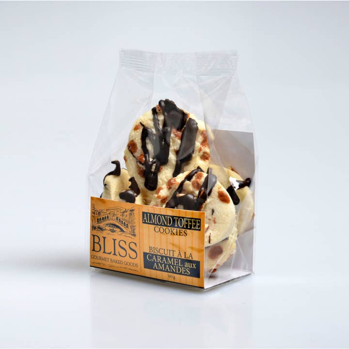 Biscuits au caramel et aux amandes pour la vente par Bliss Gourmet
