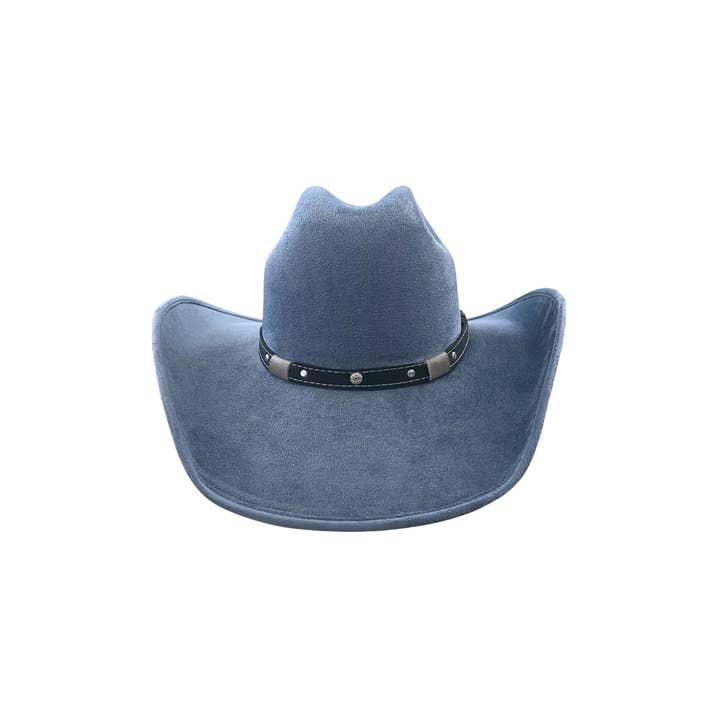 The Modern Cactus Co - Wholesale Cowboy Hat - Unisex - Unisex Vegan Suede Western Cowboy Hat9