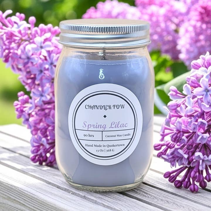 Chandler Fow - Wholesale Jar/Filled Candle - Spring Lilac 13 Oz Candle0