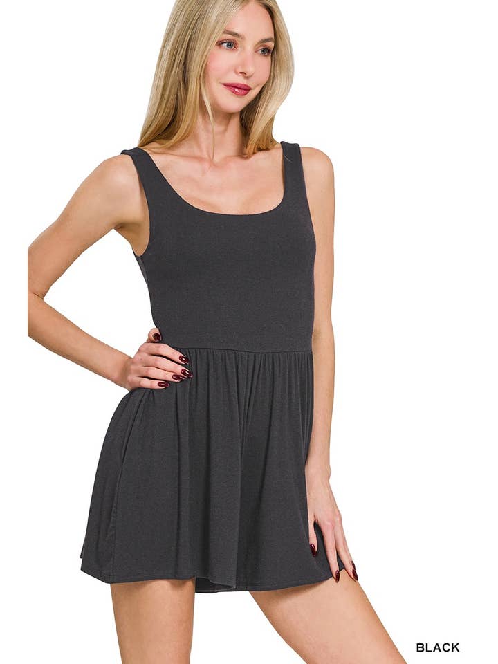 DOUBLE LAYERED TANK ROMPER for wholesale by ITSSY