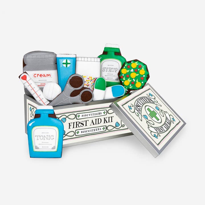 First Aid Biscuit Tin for wholesale by Biscuiteers