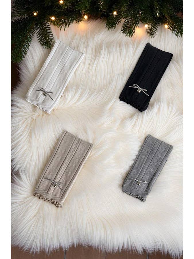 luluclothes - Wholesale Fashion Leggings - Kids - White Knitted socks tight baby girls legging pant 250707M2