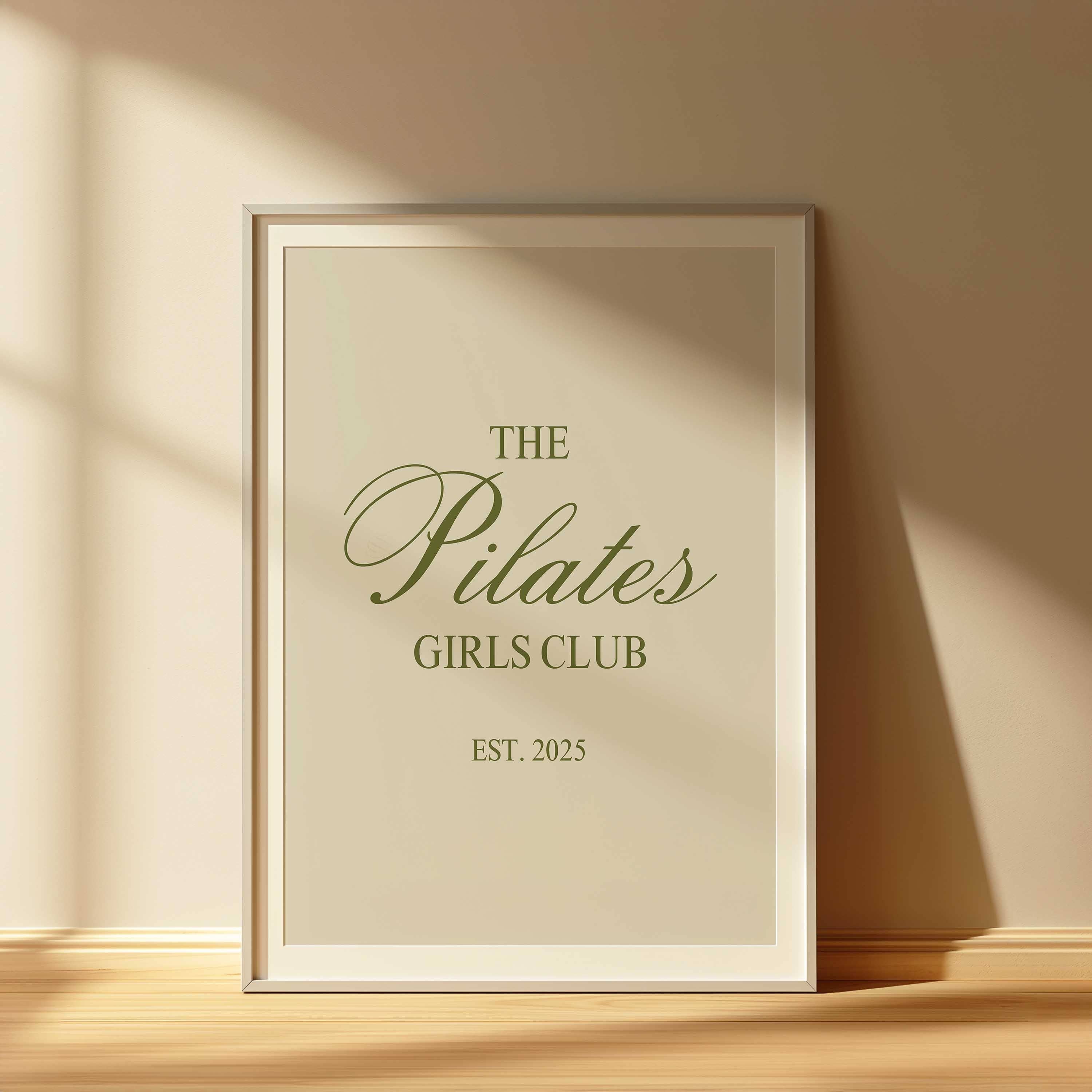 D'LUXE PRINTS - Wholesale Art Print - The Pilates Girls Club Print2