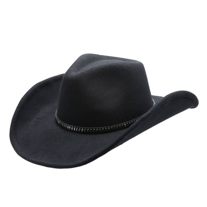 Martin Ultra Poly Felt Studded Western Drifter Hat for wholesale by Peter Grimm