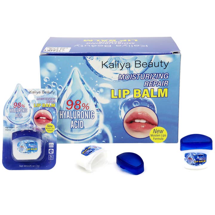 Hyaluronsäure Feuchtigkeitsspendender Reparatur-Lippenbalsam - 24 Stk. und andere Ergebnisse für hyaluronsäure filler im Großhandel. Kostenlose Rücksendungen und 60-Tage-Zahlungsziel auf Faire im Trend auf Faire.