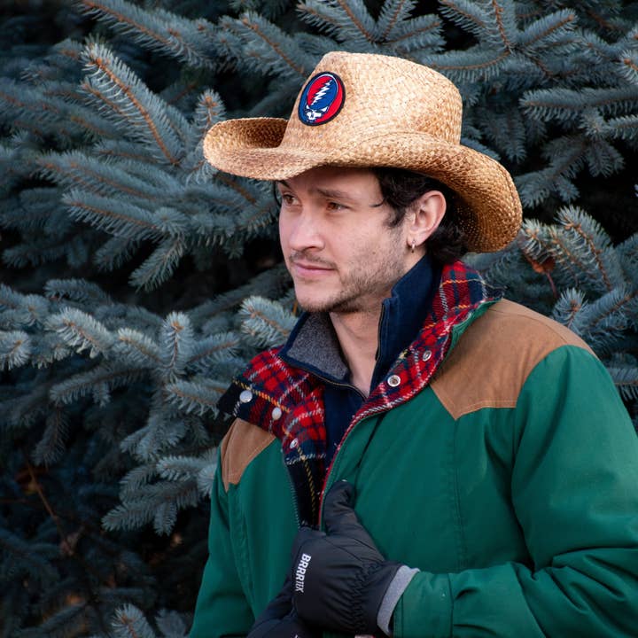 Grateful Dead Stealie Maverick Cowboy Hat for wholesale by High Desert Gear