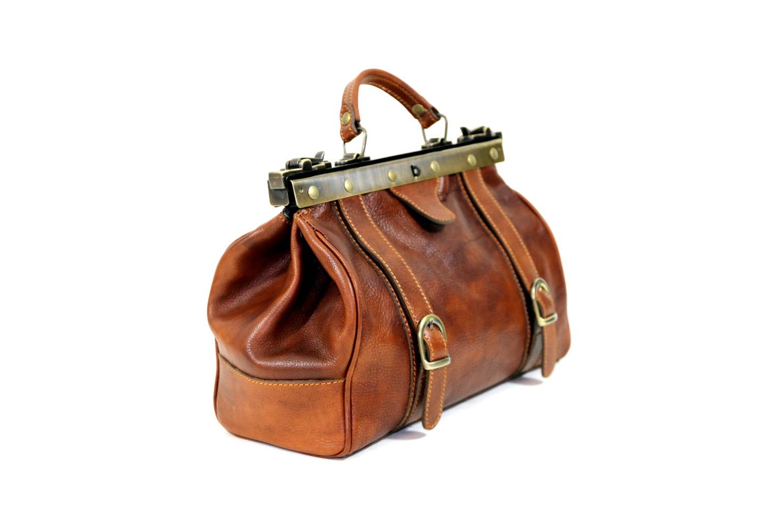 Charlie Leather - Wholesale Top Handle Bag - Women's - Flavela Medium Doctor Handbag3