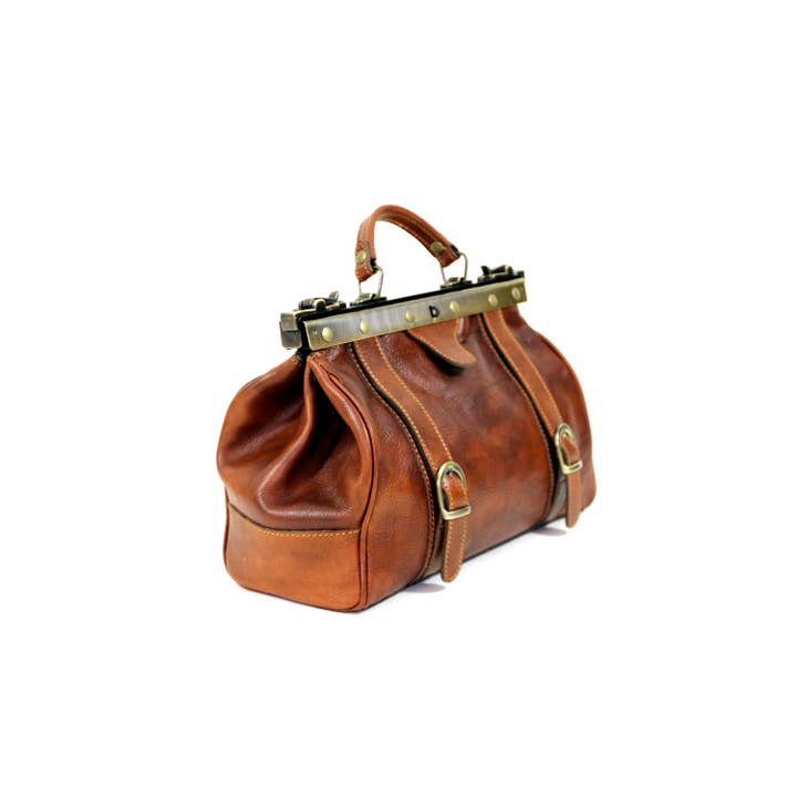 Charlie Leather - Wholesale Top Handle Bag - Women's - Flavela Medium Doctor Handbag3