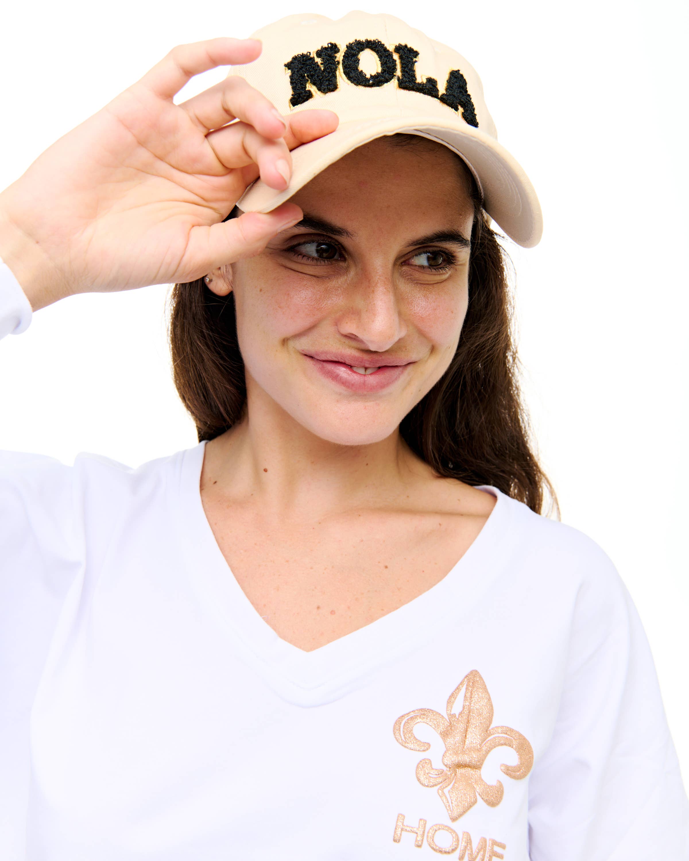 SongLily - Wholesale Baseball Cap - Women's - Nola chenille baseball cap1