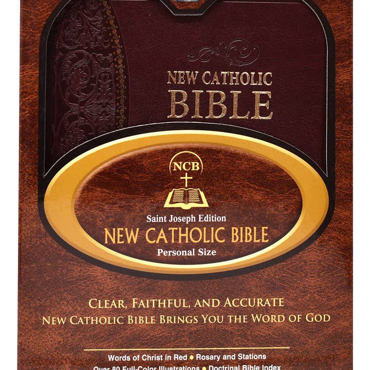 Catholic Book Publishing – Engroshandel Religionsbog – St. Joseph New Catholic Bible (Gaveudgave-personlig størrelse)5