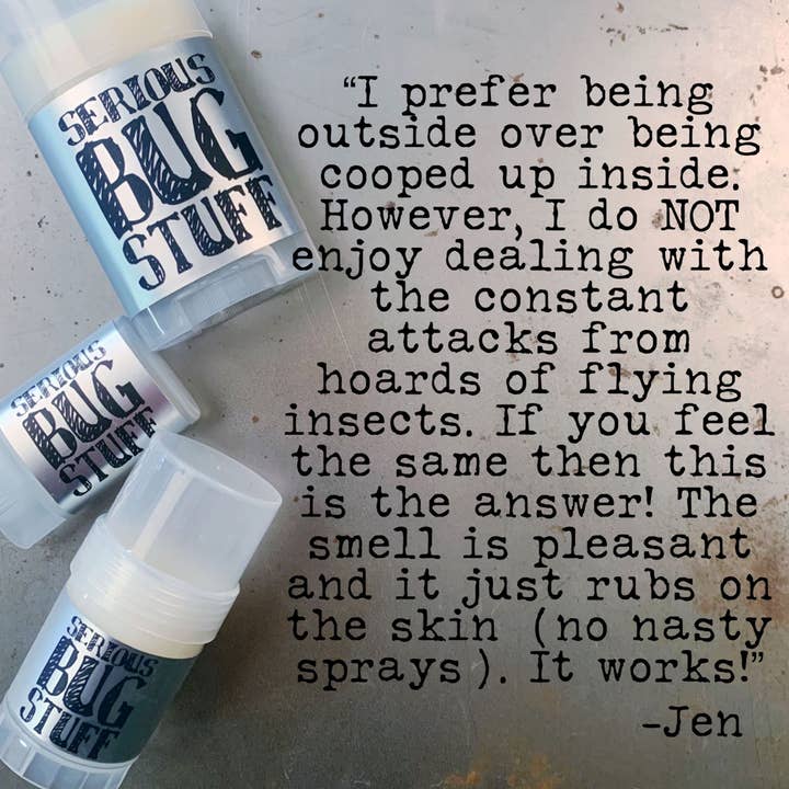 Serious Lip Balm - Wholesale Insect Repellent - Serious Bug Stuff All Natural Bug Repellent Roller Bottle