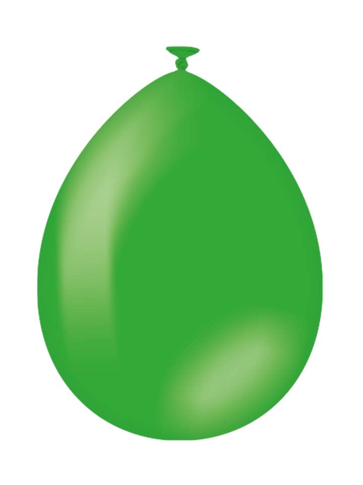 Globos 10 piezas - Verde para venta al por mayor de PD Party