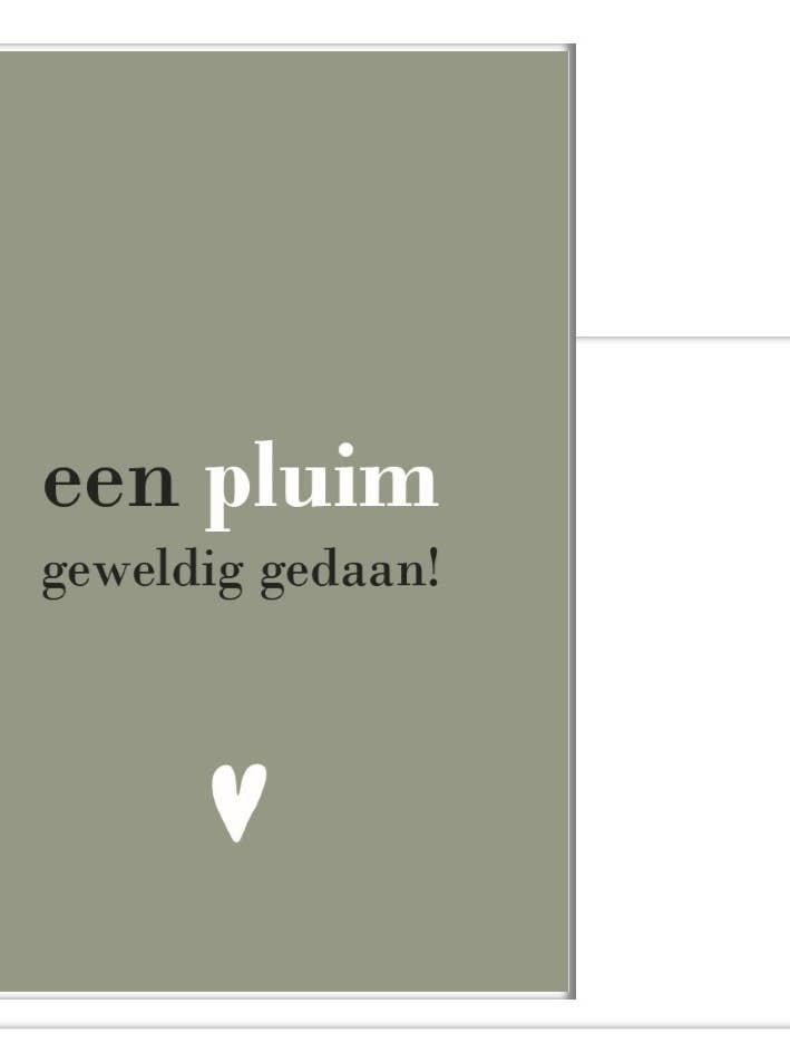 Card - A Feather for wholesale by SEQ LIFESTYLE