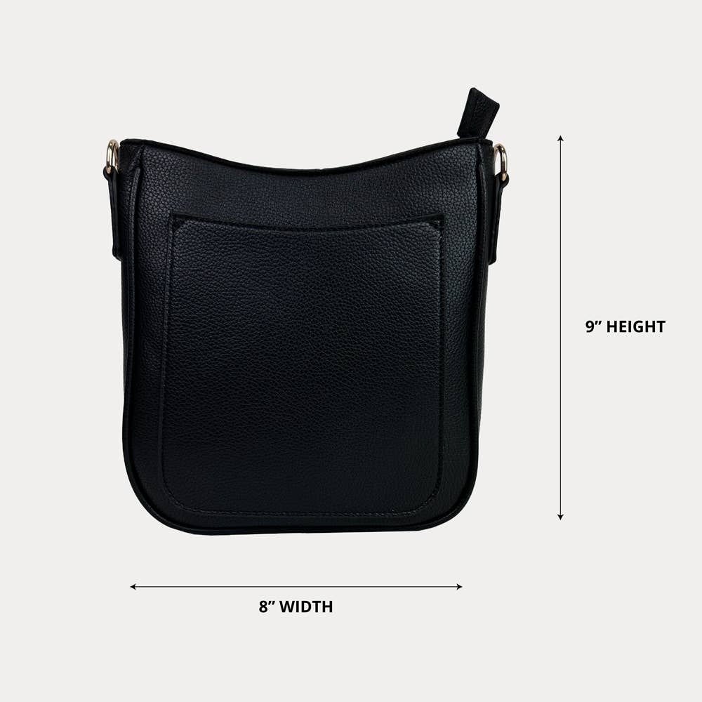 AHDORNED - Wholesale Messenger Bag - Women's - Madelyn Vegan Pebble Mini Messenger14