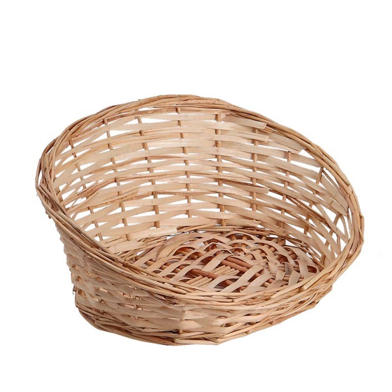 Deffrennes - Wholesale Basket - Asymmetric natural wicker basket0