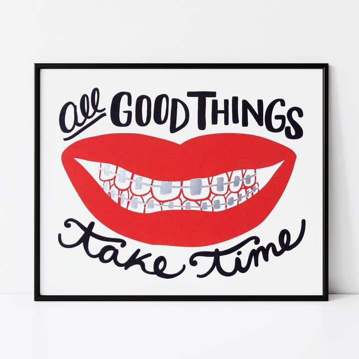 Good Things Take Time - 8 x 10 Print for wholesale by Dote Note + Gift