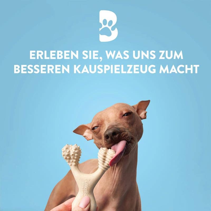 BetterBone - Vendita all'ingrosso Giocattolo da masticare - Cani - BetterBone Osso da masticare per cani - Piccolo, morbido con gusto di manzo2