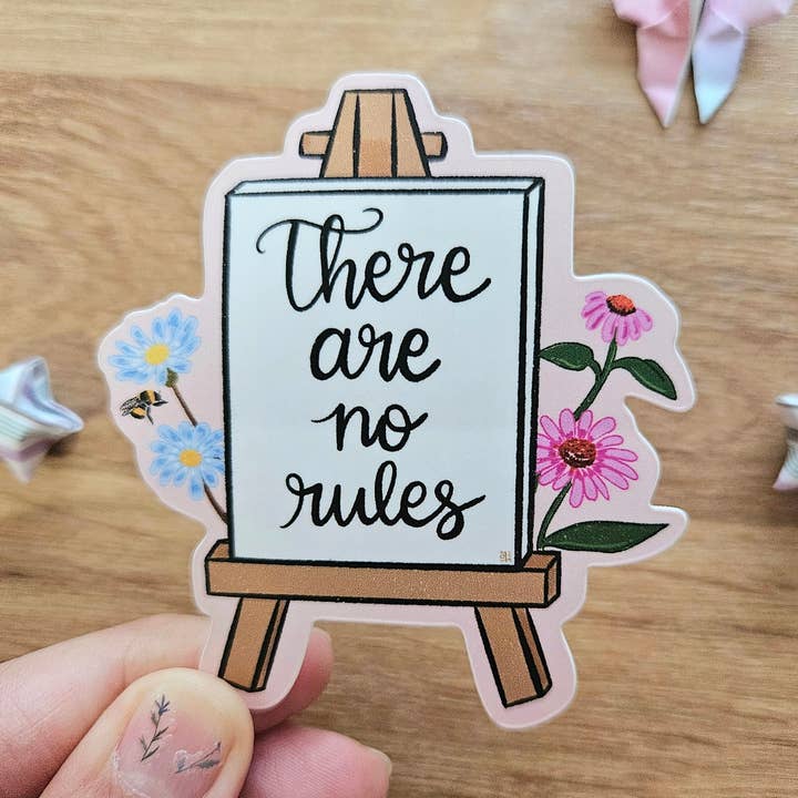 Jem and Cozy - Wholesale Sticker - Bunny Ghostie Vinyl Sticker0