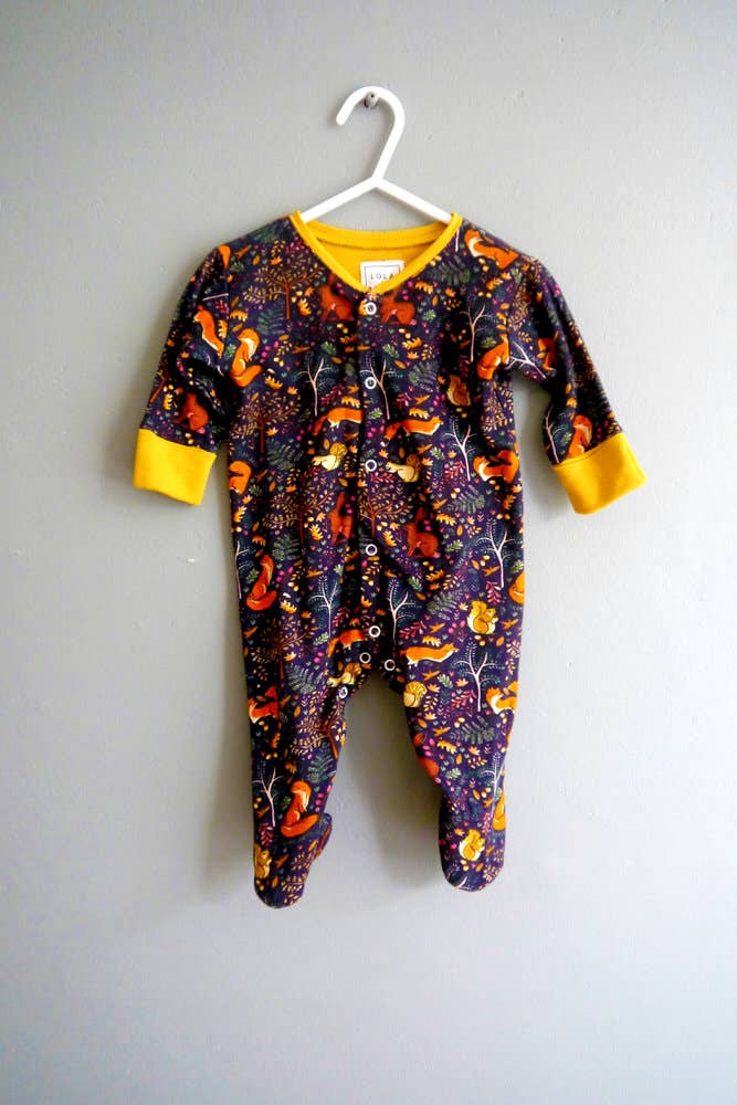 LOLA+BLAKE - Wholesale Jumpsuit - Baby - Woodland Babygrow2
