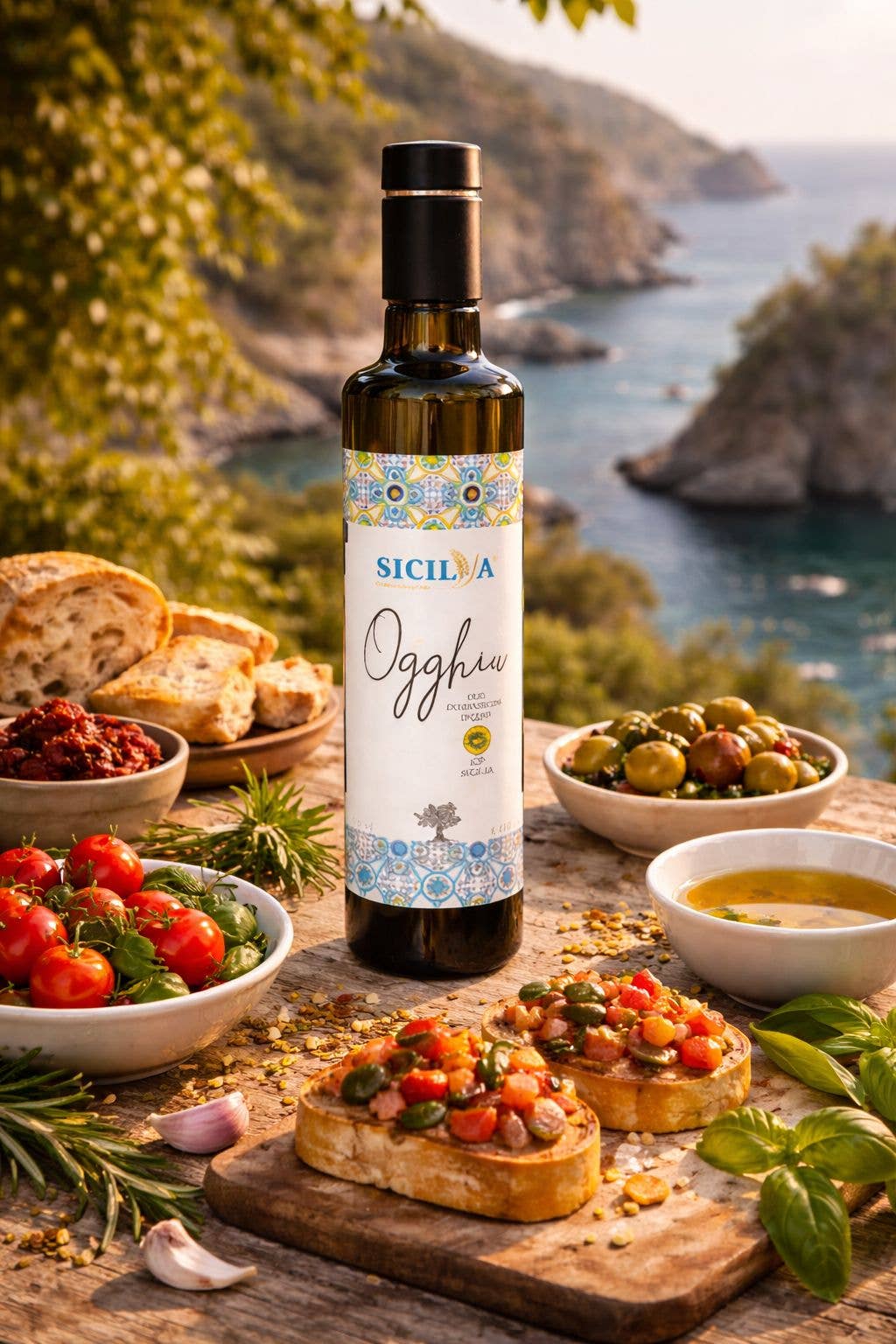 Sicilia naturalmente - Vendita all'ingrosso Olio d'oliva - Olio extra vergine di oliva Ogghiu - Made in Italy (Sicily)5