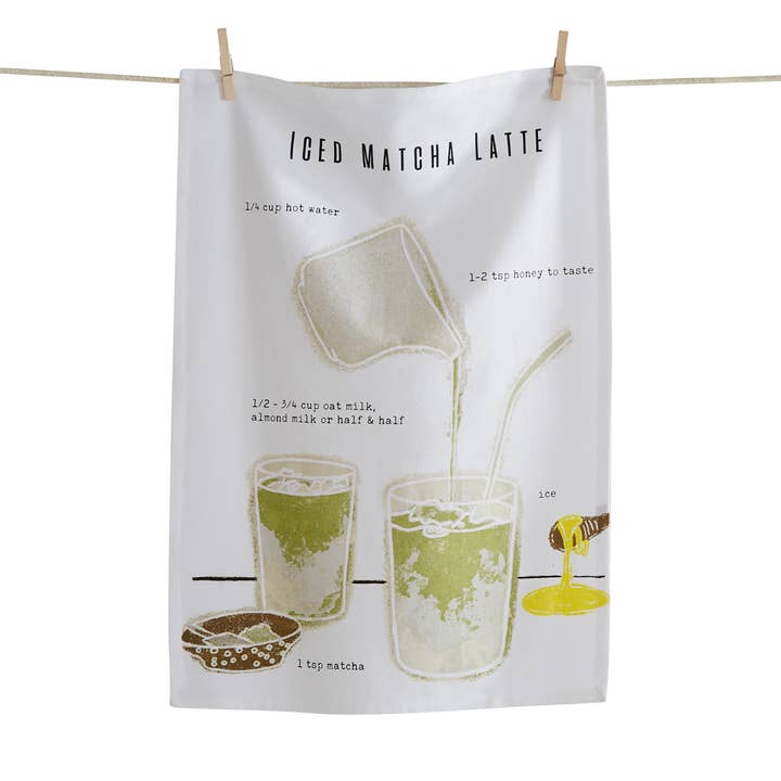 Ice Matcha Latte Multi Cotton Summer for wholesale by tag