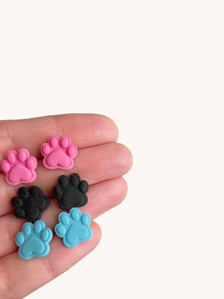 Pack de clous empreinte de patte pour la vente par Clay Dazing