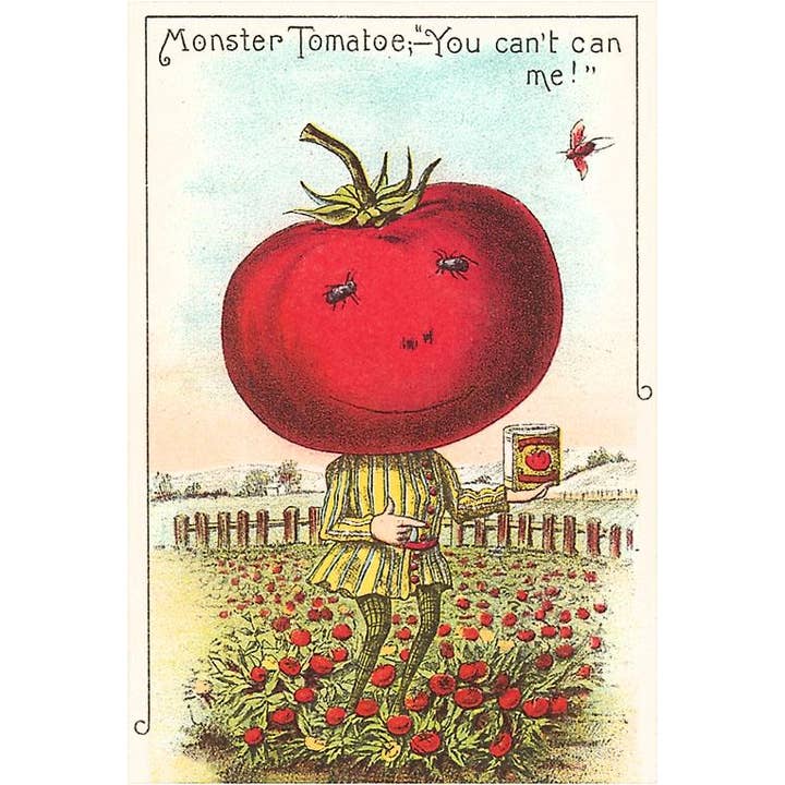 Found Image Press - Venta al por mayor Imanes - Imán FO-632 Monstruo Tomate con Patas