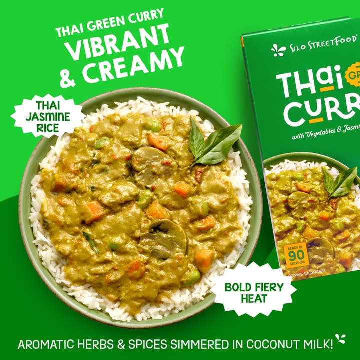 Sun Tropics - Wholesale Shelf Stable Prepared Meal - Silo StreetFood Thai Curry with Vegetables Variety Pack3