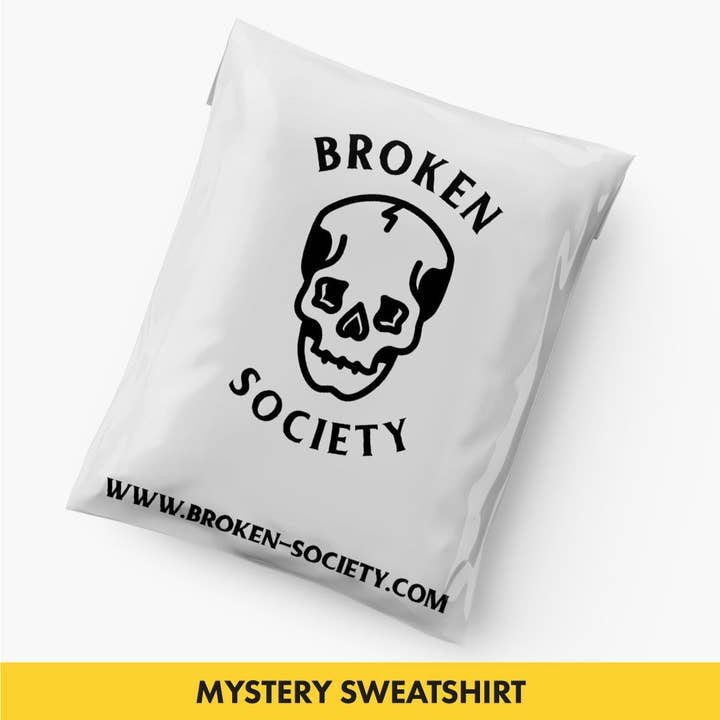 Mystery Sweatshirt (Unisex) for wholesale by Broken Society
