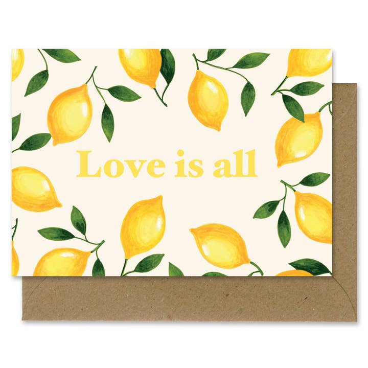 MÉLANIE VOITURIEZ – wholesale Love card – Love is all card1