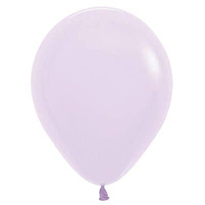 Ellie's Party Supply - Vendita all'ingrosso A palloncino - Mazzo di Palloncini in Lattice Pastello Lilla Premium (5", 11" e 17")2
