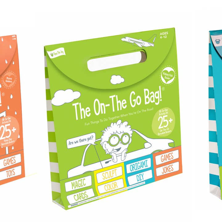 12 Pack Themed Mixed Activity Bags for wholesale by Open The Joy