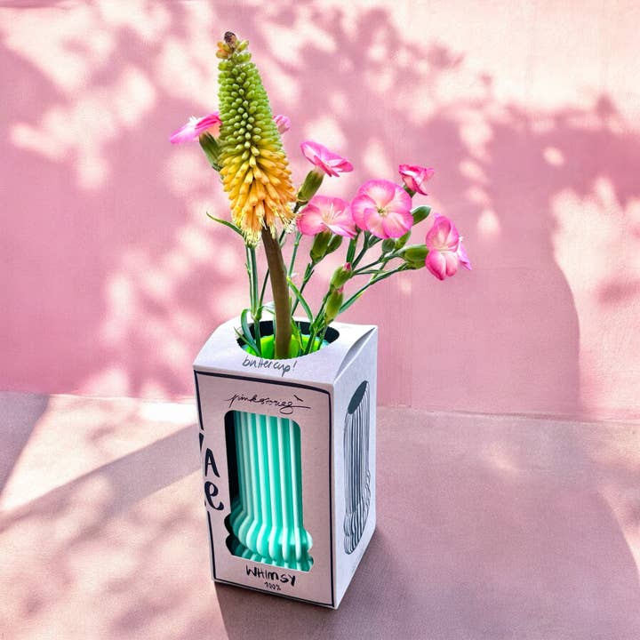 Pink Stories - Wholesale Vase - Whimsy 100% * Mint