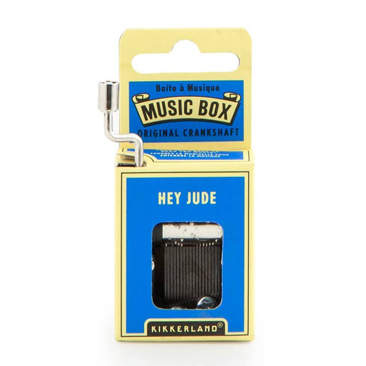 Hey Jude Crank Music Box for wholesale by Kikkerland Design Inc